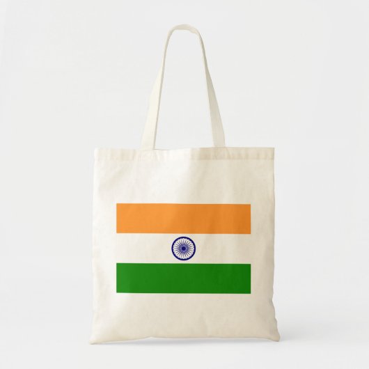 Flagge Indiens Tragetasche (Vorne)