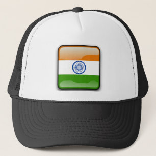 Flagge Indiens Truckerkappe