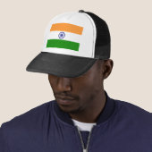 Flagge Indiens Truckerkappe (Beispiel)