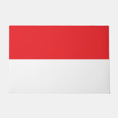 Flagge Indonesiens Fußmatte (Vorderseite)