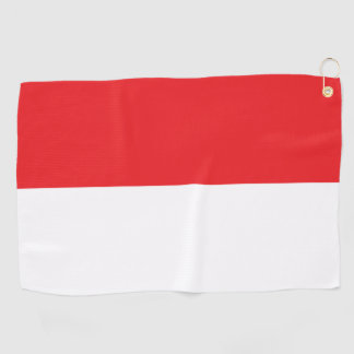 Flagge Indonesiens Golfhandtuch
