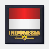 Flagge Indonesiens Magnet (Vorne)