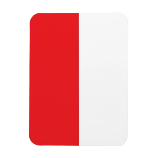 Flagge Indonesiens Magnet (Vertikal)