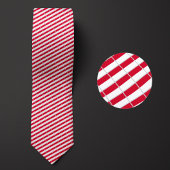 Flagge Indonesiens Muster Krawatte