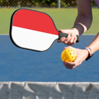 Flagge Indonesiens Pickleball Schläger