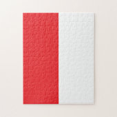 Flagge Indonesiens Puzzle (Vertikal)