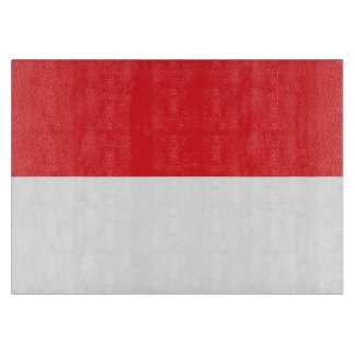 Flagge Indonesiens Schneidebrett