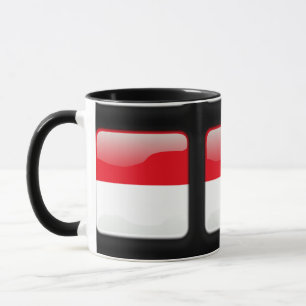 Flagge Indonesiens Tasse
