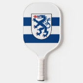 Flagge Ingolstadt, Bayern - DEUTSCHLAND Pickleball Schläger (Rückseite)