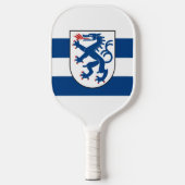 Flagge Ingolstadt, Bayern - DEUTSCHLAND Pickleball Schläger (Vorderseite)