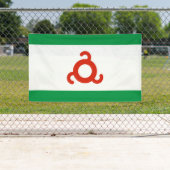 Flagge Inguschetiens Banner (Insitu)