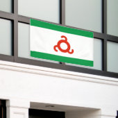 Flagge Inguschetiens Banner (Äußeres Gebäude)