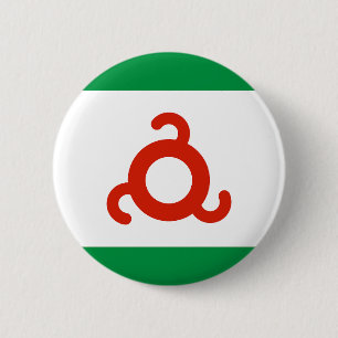 Flagge Inguschetiens Button