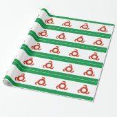 Flagge Inguschetiens Geschenkpapier (Ungerollt)