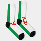 Flagge Inguschetiens Socken (Rechts)