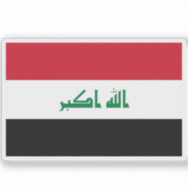 Flagge Iraks Aufkleber