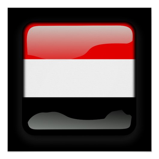 Flagge Iraks Poster (Vorderseite)