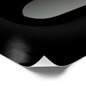 Flagge Iraks Poster (Ecke)