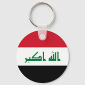 Flagge Iraks Schlüsselanhänger (Rückseite)
