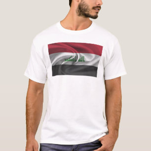Flagge Iraks T-Shirt