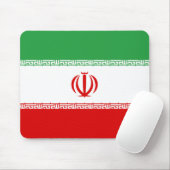 Flagge Iran (Iran) Mousepad (Mit Mouse)