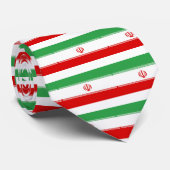 Flagge Irans Krawatte (Gerollt)