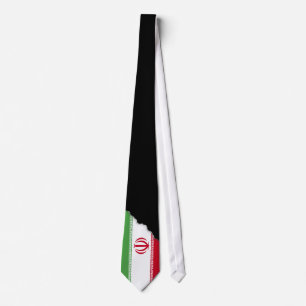 Flagge Irans Krawatte