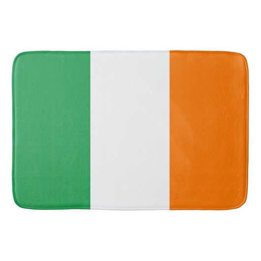 Flagge Irland Badematte (Vorderseite)