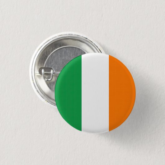 Flagge Irland Button (Vorne & Hinten)