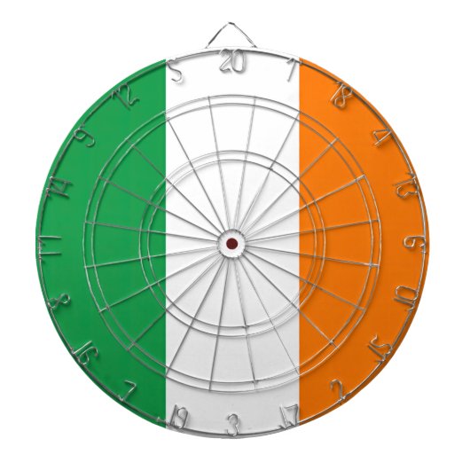 Flagge Irland Dartscheibe (vorne)
