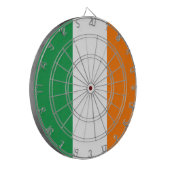 Flagge Irland Dartscheibe (Vorderseite Links)