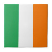 Flagge Irland Fliese (Vorderseite)