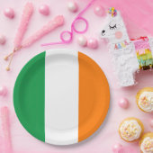 Flagge Irland Pappteller (Party)