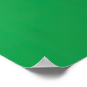 Flagge Irland Poster (Ecke)