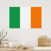 Flagge Irland Poster (Küche)