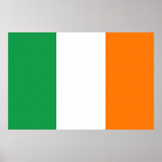Flagge Irland Poster (Vorne)