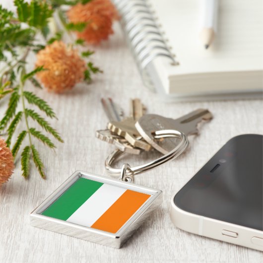 Flagge Irland Schlüsselanhänger (Seite)