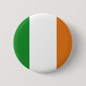 Flagge Irlands Button (Vorderseite)