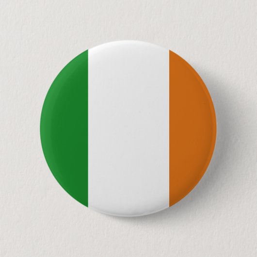 Flagge Irlands Button (Vorderseite)