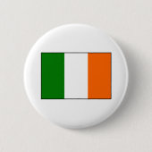 Flagge Irlands Button (Vorderseite)