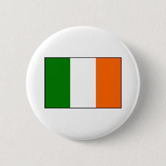 Flagge Irlands Button (Vorderseite)
