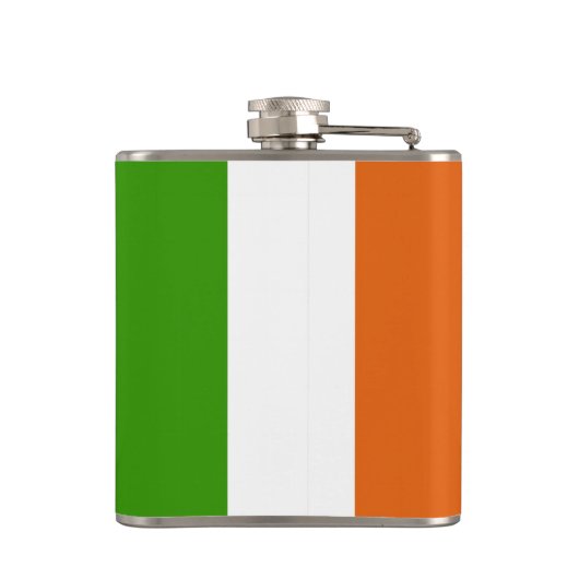 Flagge Irlands Flachmann (Rückseite)