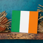 Flagge Irlands Fotoplatte (Seite)
