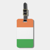 Flagge Irlands Gepäckanhänger (Vorderseite vertikal)