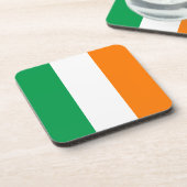 Flagge Irlands Getränkeuntersetzer (Linke Seite)