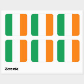 Flagge Irlands Großer Aufkleber (Blatt)