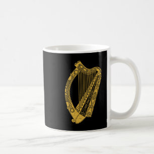 Flagge Irlands Harfe Flagge Irische Harfe Symbol Kaffeetasse