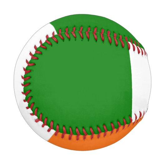 Flagge Irlands insgesamt Baseball (Vorderseite Links)