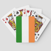 Flagge Irlands insgesamt Spielkarten (Rückseite)