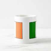 Flagge Irlands Kaffeetasse (Mittel)